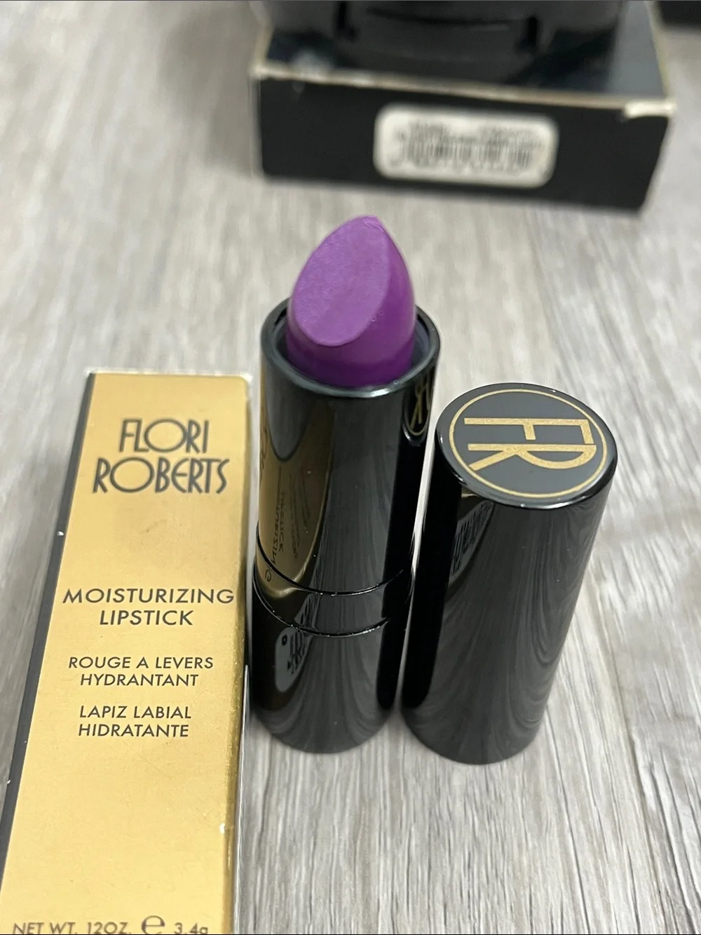 Flori Roberts makeup lot discontinued shades foundation pressed powder lipstick